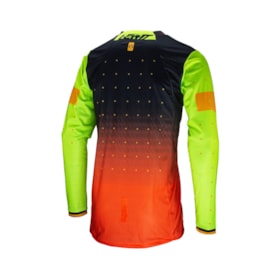 Camisa Leatt Moto 4.5 Lite 24 - Laranja Citrus Preto