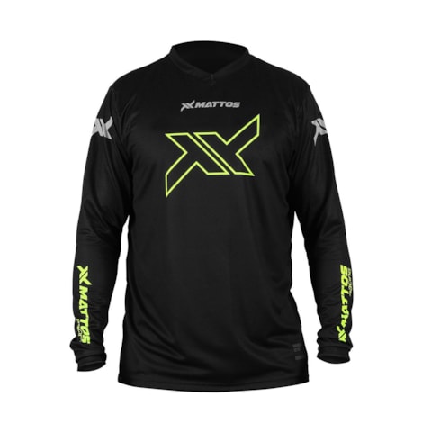 Camisa Mattos Multi Preto