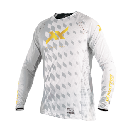 Camisa Mattos Pro Grid Cinza