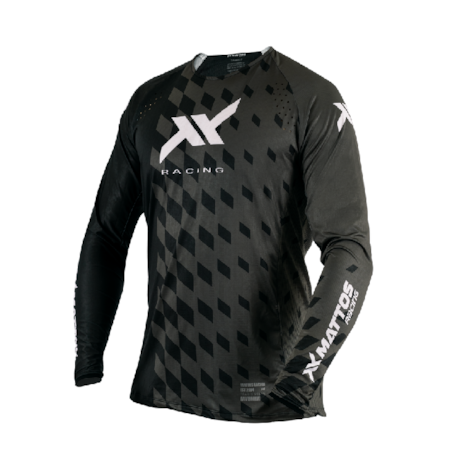 Segunda imagem do produto Camisa Mattos Pro Grid Preto