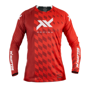 CAMISA MATTOS PRO GRID VERMELHO