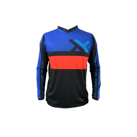 Camisa Mattos Racing Assimilate - Azul Vermelho