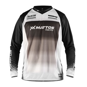 Camisa Mattos Racing Creation - Preto Cinza