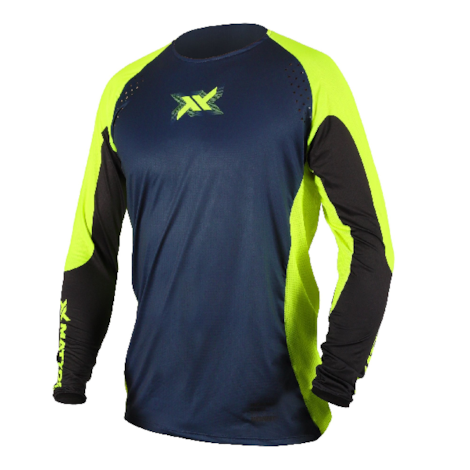 Camisa Mattos Racing Pro Echoes - Marinho Flúor