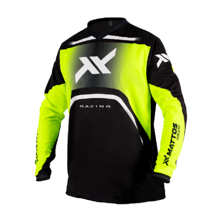 Camisa Mattos Racing Spirit Amarelo Flúor