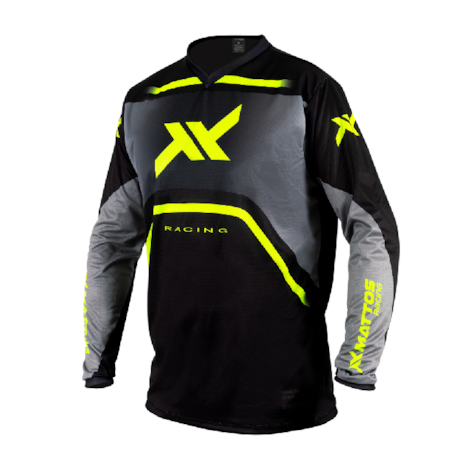 Camisa Mattos Racing Spirit Cinza Flúor