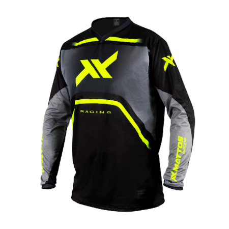 Camisa Mattos Racing Spirit Cinza Flúor