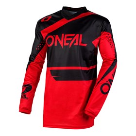 Camisa O'Neal Element Racewear Black/Red
