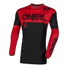 Camisa Oneal Element Racewear - Preto Vermelho