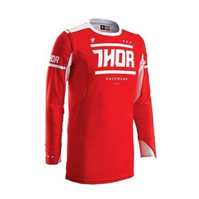 Camisa Thor Prime 16 Fit Squad - Vermelho Branco