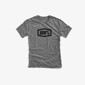 Camiseta 100% Icon - Cinza