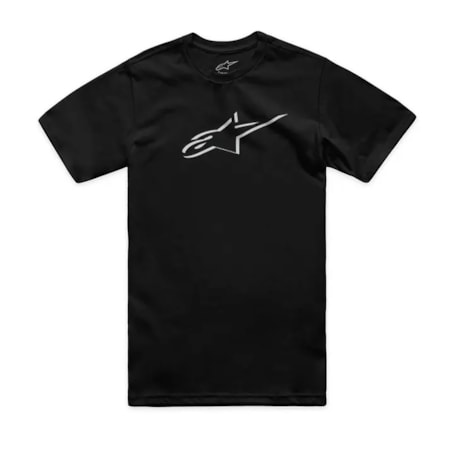 Camiseta Alpinestars Ageless Shadow Preto Branco