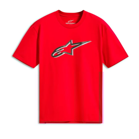 Camiseta Alpinestars Ageless Shadow Vermelho