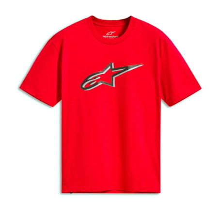 Camiseta Alpinestars Ageless Shadow Vermelho