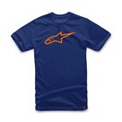 Camiseta Alpinestars Angeless Classic - Azul Marinho Laranja