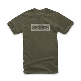 Camiseta Alpinestars Event Heather - Verde Militar Mescla