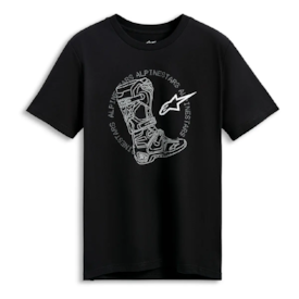 Camiseta Alpinestars Tech Boot Preto