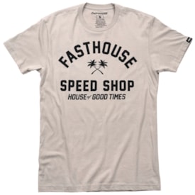 Camiseta Fasthouse Haven Cinza Claro