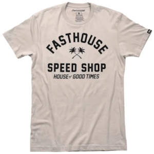 Camiseta Fasthouse Haven Cinza Claro