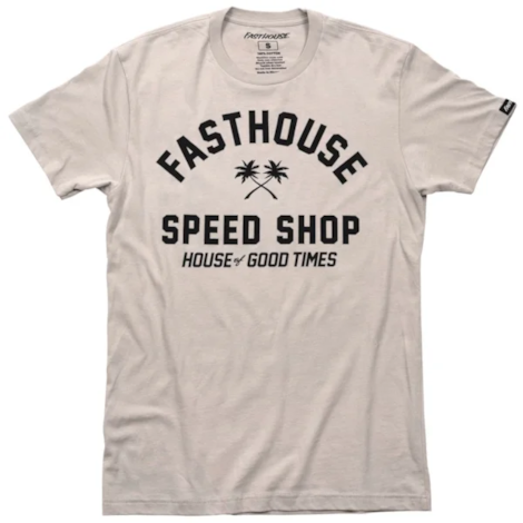 Camiseta Fasthouse Haven Cinza Claro