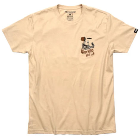 Camiseta Fasthouse Iron Jaw Areia