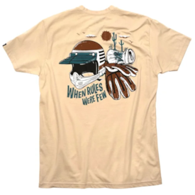 Segunda imagem do produto Camiseta Fasthouse Iron Jaw Areia