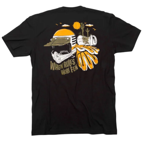 Segunda imagem do produto Camiseta Fasthouse Iron Jaw Preto