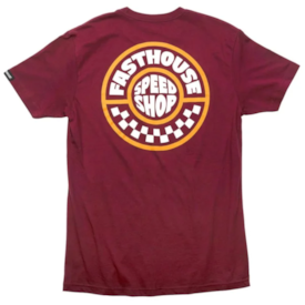 Segunda imagem do produto Camiseta Fasthouse Realm Vinho