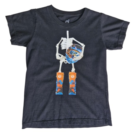 Camiseta Infantil Wide Open Esquelleton