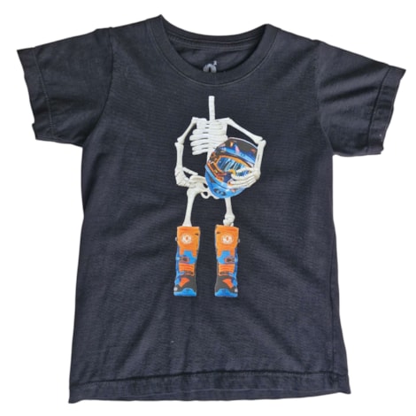 Camiseta Infantil Wide Open Esquelleton