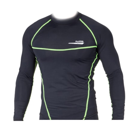 Camiseta Segunda Pele Tutto - Amarelo Flúor