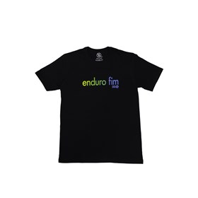 Camiseta Wide Open ES Enduro Fim - Preto