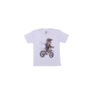 Camiseta Wide Open Infantil Orange Kids - Branco