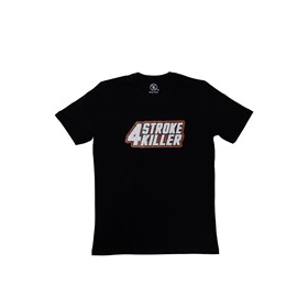 Camiseta Wide Open Stroke Killer - Preto