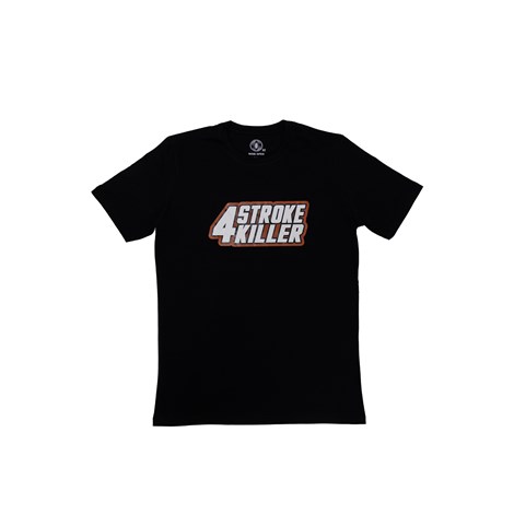 Camiseta Wide Open Stroke Killer - Preto