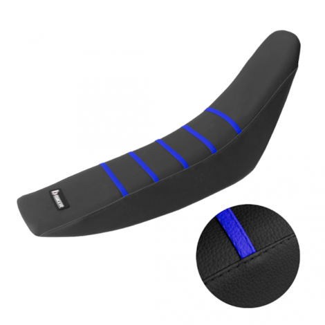 Capa de Banco Gripper Pro Biker WRF/YZF 14 - Preto Azul