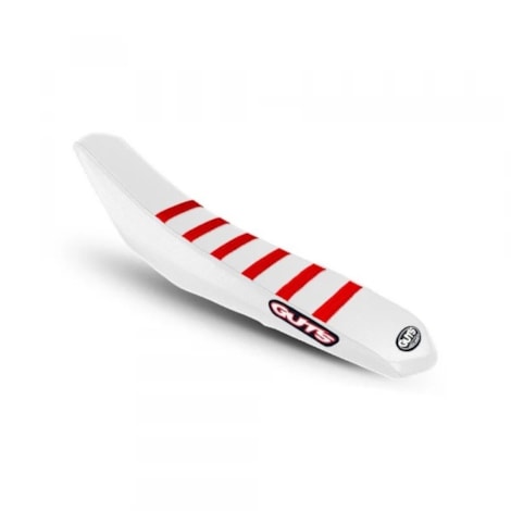 Capa de Banco Guts Honda CRF 250R 22/23 CRF 250RX 22/23 CRF450R CRF 4550RWE 21/23 - Branco Vermelho