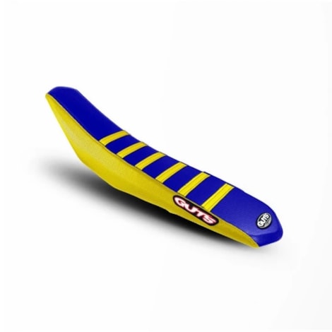 Capa de Banco Guts Sherco 125SC 16/20 125 SE-F 18/24 125 SE-R 18/22 - Amarelo Azul Amarelo