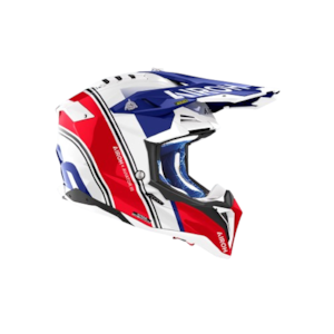 Segunda imagem do produto Capacete Airoh Aviator 3 Hima Vermelho
