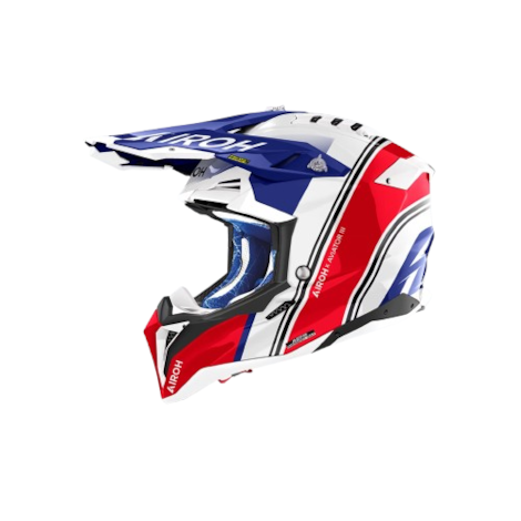 Capacete Airoh Aviator 3 Hima Vermelho