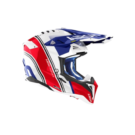Segunda imagem do produto Capacete Airoh Aviator 3 Hima Vermelho