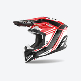 Capacete Airoh Aviator 3 League - Vermelho