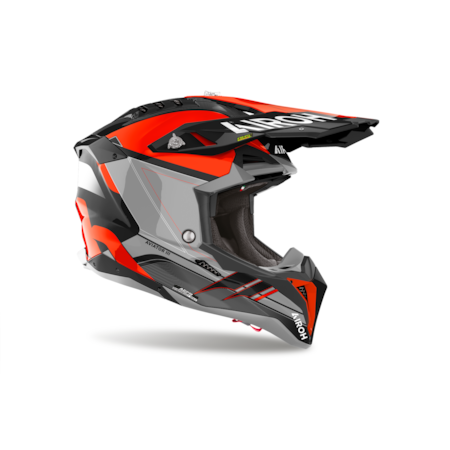 Segunda imagem do produto Capacete Airoh Aviator 3 Saber Laranja Gloss