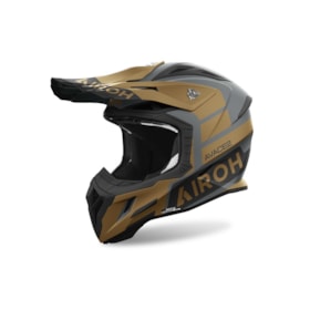 Capacete Airoh Aviator Ace 2 Sake Dourado Fosco