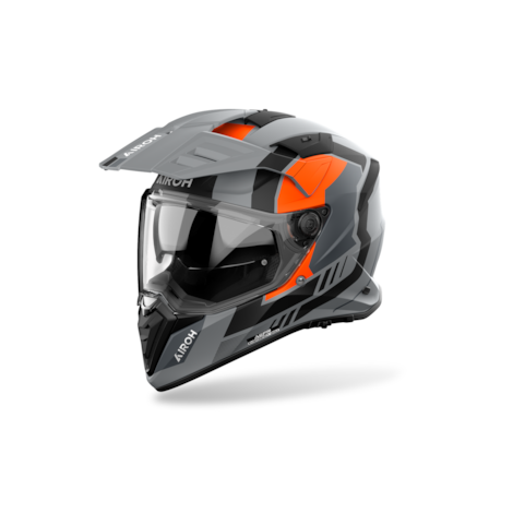 Capacete Airoh Bandit Horn Laranja Fosco