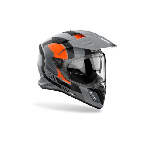 Segunda imagem do produto Capacete Airoh Bandit Horn Laranja Fosco