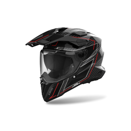 Capacete Airoh Commander 2 Carbon Stylish Gloss