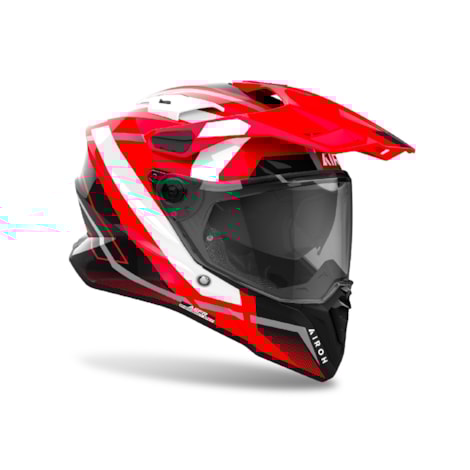 Segunda imagem do produto Capacete Airoh Commander 2 Mavick Vermelho