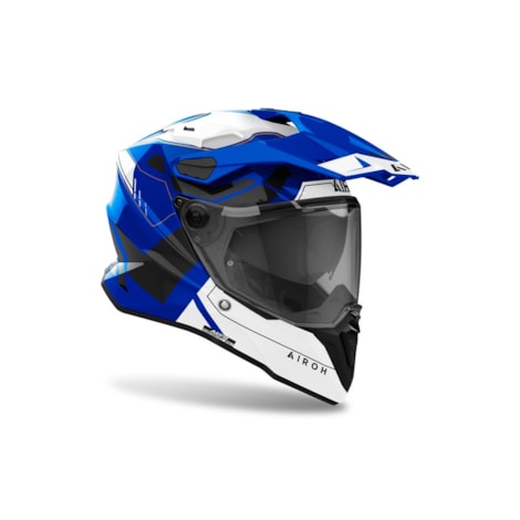 Segunda imagem do produto Capacete Airoh Commander 2 Reveal Azul Gloss