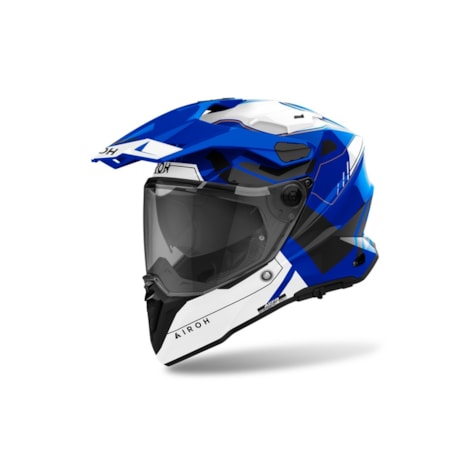 Capacete Airoh Commander 2 Reveal Azul Gloss